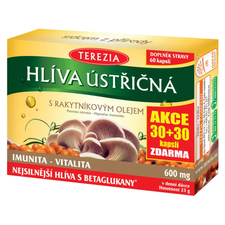 10292_TEREZIA HLIVA USTRICNA S RAKYTNIKOVYM OLEJEM 30+30 KAPSLI